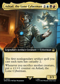 Ashad, the Lone Cyberman – Rare Magic: The Gathering card from Doctor Who (#993)