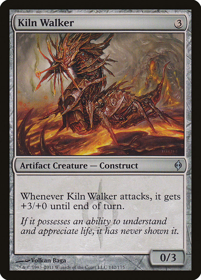 Kiln Walker – Uncommon Magic: The Gathering card from New Phyrexia (#142)