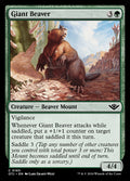 Giant Beaver – Common Magic: The Gathering card from Outlaws of Thunder Junction (#165)