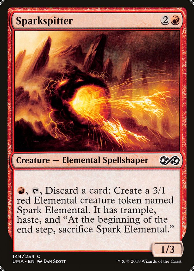 Sparkspitter – Common Magic: The Gathering card from Ultimate Masters (#149)