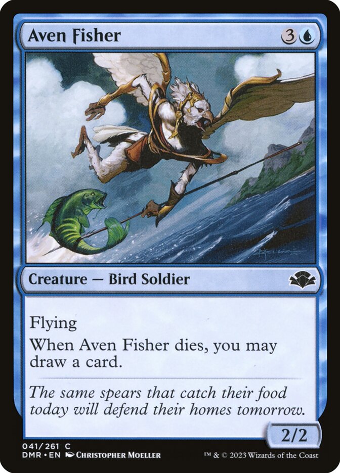 Aven Fisher – Common Magic: The Gathering card from Dominaria Remastered (#41)