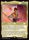 Yuna, Grand Summoner – Mythic Magic: The Gathering card from Final Fantasy Commander (#8)
