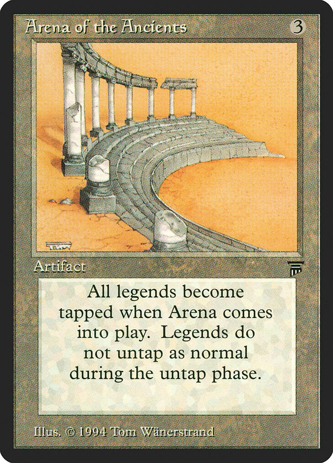 Arena of the Ancients – Rare Magic: The Gathering card from Legends (#273)