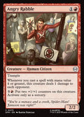 Angry Rabble – Common Magic: The Gathering card from Marvel's Spider-Man (#75)