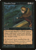 Abandon Hope – Uncommon Magic: The Gathering card from Tempest (#107)