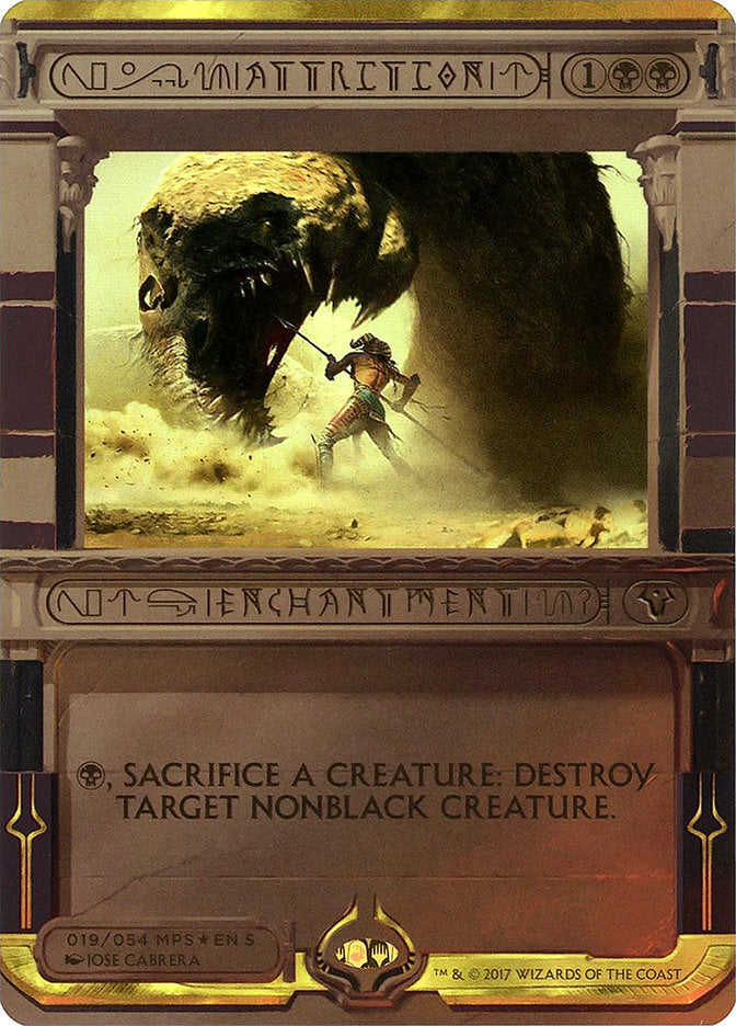Attrition – Special Magic: The Gathering card from Amonkhet Invocations (#19)