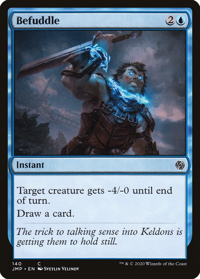Befuddle – Common Magic: The Gathering card from Jumpstart (#140)