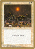Armageddon – Rare Magic: The Gathering card from Pro Tour Collector Set (#pp5)