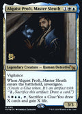 Alquist Proft, Master Sleuth – Mythic Magic: The Gathering card from Murders at Karlov Manor Promos (#185s)