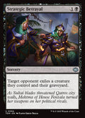Strategic Betrayal – Uncommon Magic: The Gathering card from Tarkir: Dragonstorm (#94)