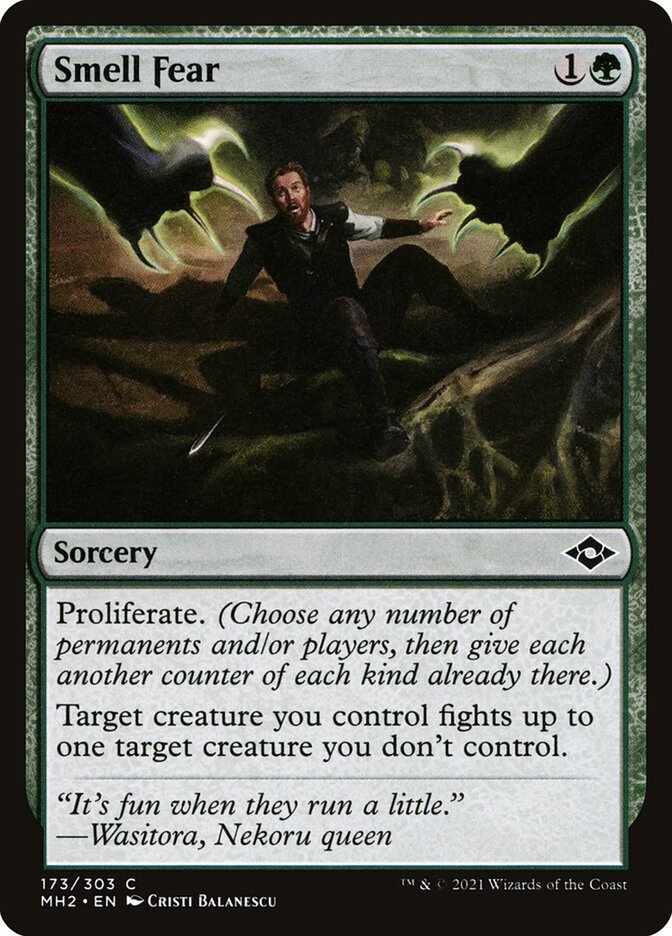 Smell Fear – Common Magic: The Gathering card from Modern Horizons 2 (#173)