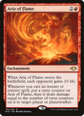 Aria of Flame – Rare Magic: The Gathering card from Modern Horizons (#118)