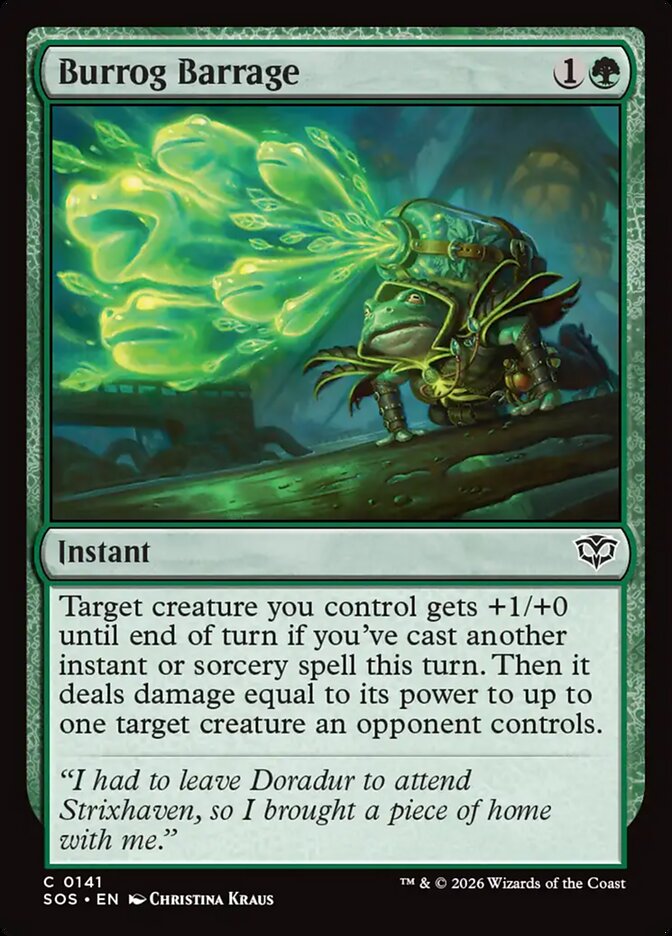 Burrog Barrage (SOS 141)