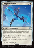 Dragoon's Lance – Uncommon Magic: The Gathering card from Final Fantasy (#17)