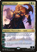 Ajani Unyielding – Mythic Magic: The Gathering card from Commander 2020 (#201)