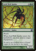 Acid Web Spider – Uncommon Magic: The Gathering card from Scars of Mirrodin (#108)