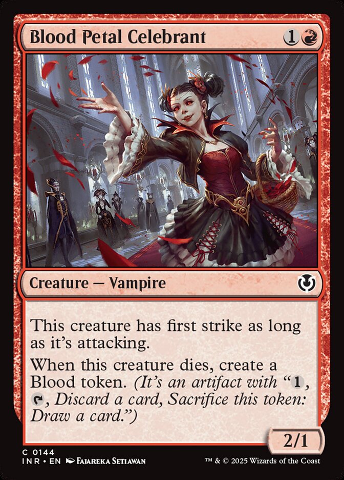 Blood Petal Celebrant – Common Magic: The Gathering card from Innistrad Remastered (#144)