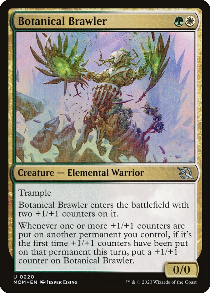 Botanical Brawler – Uncommon Magic: The Gathering card from March of the Machine (#220)