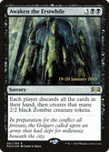 Awaken the Erstwhile – Rare Magic: The Gathering card from Ravnica Allegiance Promos (#61s)