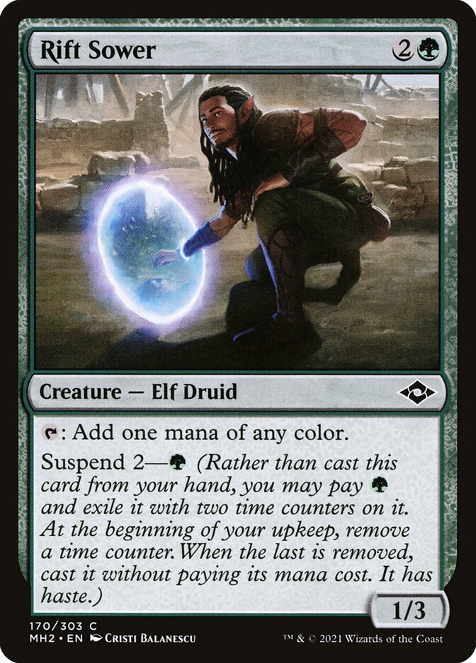 Rift Sower – Common Magic: The Gathering card from Modern Horizons 2 (#170)
