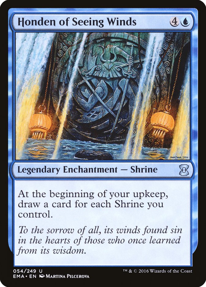 Honden of Seeing Winds – Uncommon Magic: The Gathering card from Eternal Masters (#54)