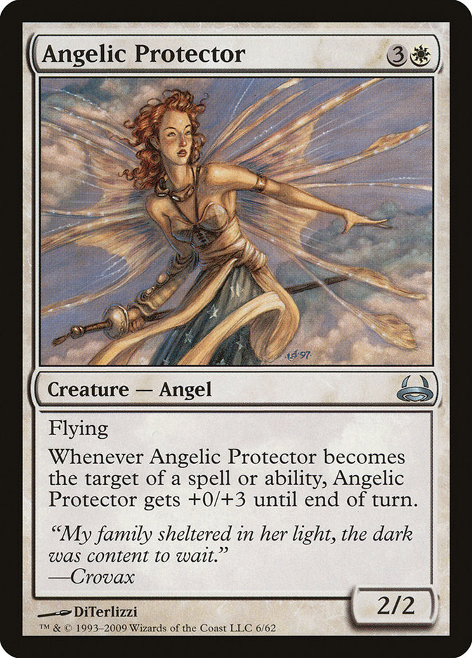 Angelic Protector – Uncommon Magic: The Gathering card from Duel Decks: Divine vs. Demonic (#6)