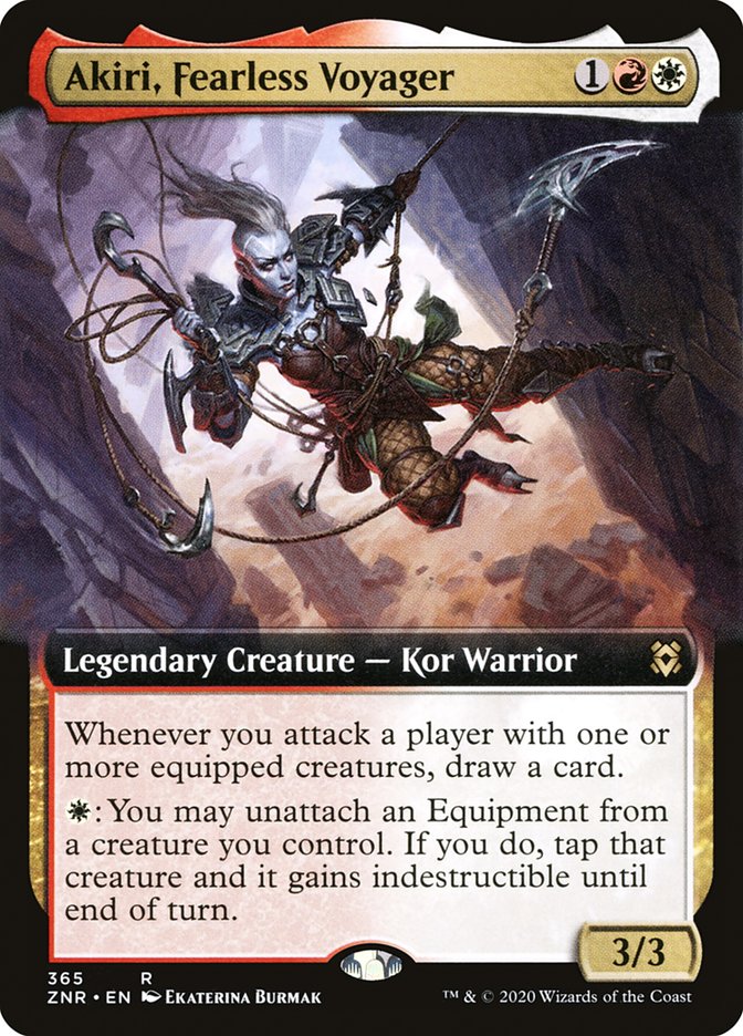 Akiri, Fearless Voyager – Rare Magic: The Gathering card from Zendikar Rising (#365)