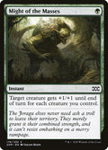 Might of the Masses – Common Magic: The Gathering card from Double Masters (#176)