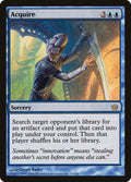 Acquire – Rare Magic: The Gathering card from Fifth Dawn (#21)