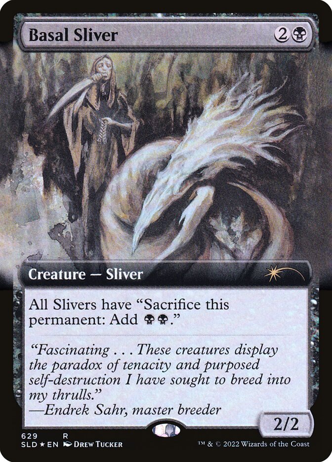 Basal Sliver – Rare Magic: The Gathering card from Secret Lair Drop (#629)