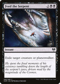 Feed the Serpent – Common Magic: The Gathering card from Kaldheim (#95)