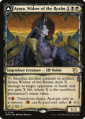 Ayara, Widow of the Realm // Ayara, Furnace Queen – Rare Magic: The Gathering card from March of the Machine (#296)