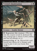 Twisted Abomination – Common Magic: The Gathering card from Aetherdrift Commander (#99)