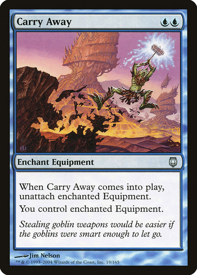 Carry Away – Uncommon Magic: The Gathering card from Darksteel (#19)