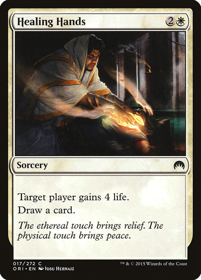 Healing Hands – Common Magic: The Gathering card from Magic Origins (#17)