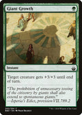 Giant Growth – Common Magic: The Gathering card from Battlebond (#200)