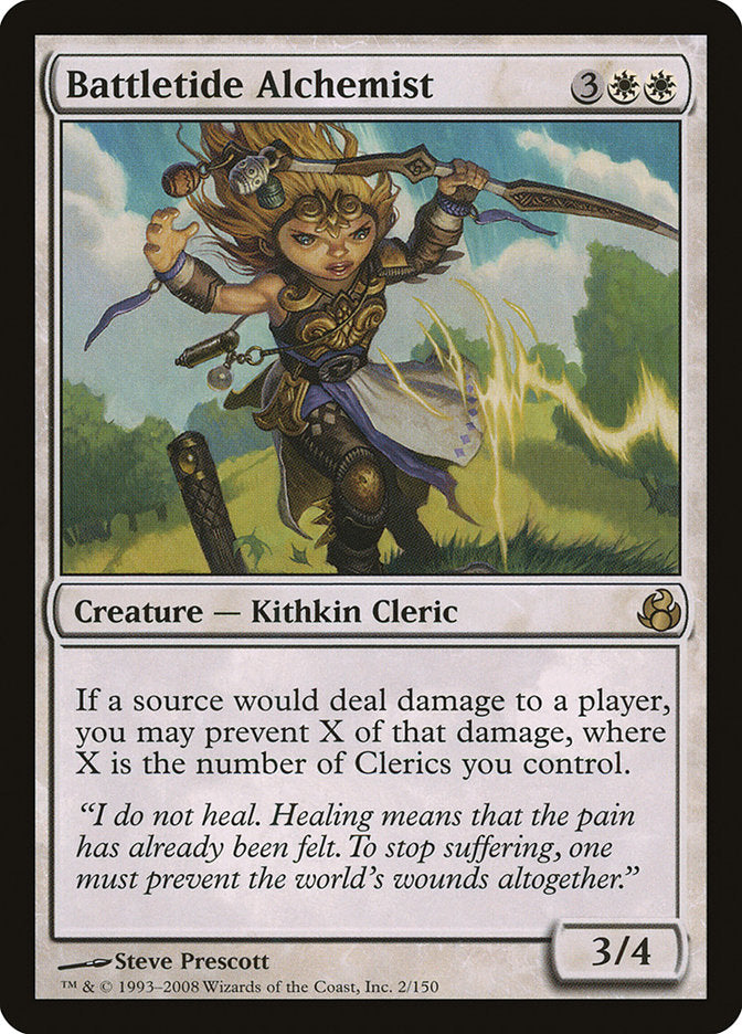 Battletide Alchemist – Rare Magic: The Gathering card from Morningtide (#2)