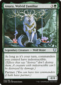 Anara, Wolvid Familiar – Uncommon Magic: The Gathering card from Commander Legends (#214)
