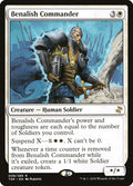 Benalish Commander – Rare Magic: The Gathering card from Time Spiral Remastered (#8)