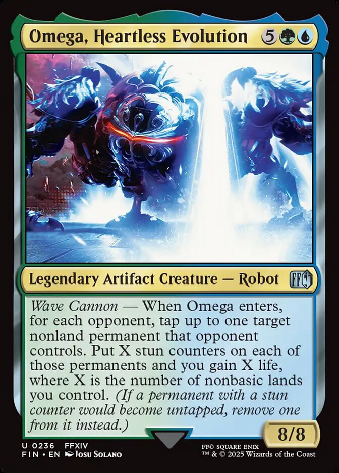 Omega, Heartless Evolution – Uncommon Magic: The Gathering card from Final Fantasy (#236)