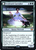 Avabruck Caretaker // Hollowhenge Huntmaster – Mythic Magic: The Gathering card from Innistrad: Crimson Vow Promos (#187s)