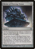 Shrine of Piercing Vision – Uncommon Magic: The Gathering card from New Phyrexia (#156)
