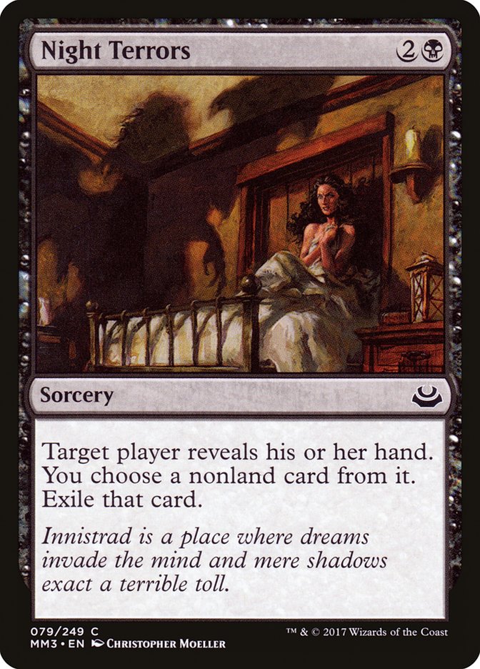 Night Terrors – Common Magic: The Gathering card from Modern Masters 2017 (#79)