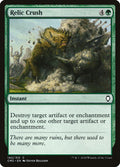 Relic Crush – Common Magic: The Gathering card from Commander Anthology Volume II (#142)