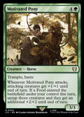 Motivated Pony – Rare Magic: The Gathering card from Tales of Middle-earth Commander (#42)