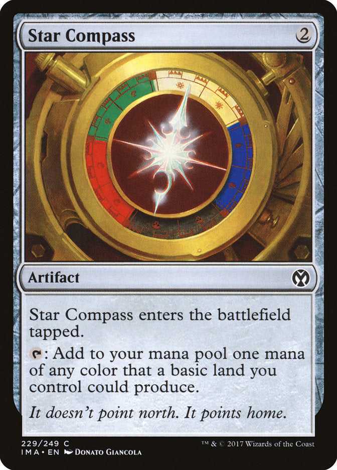 Star Compass – Common Magic: The Gathering card from Iconic Masters (#229)