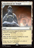 Abandoned Air Temple – Rare Magic: The Gathering card from Avatar: The Last Airbender (#263)