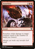 Stonefury – Common Magic: The Gathering card from Commander Legends (#203)