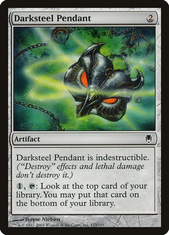 Darksteel Pendant – Common Magic: The Gathering card from Darksteel (#113)