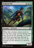 Eclipsed Elf – Uncommon Magic: The Gathering card from Lorwyn Eclipsed (#218)